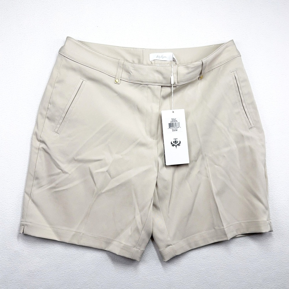 Lady Hagen Core Golf‎ Shorts Khaki Women's Size 4 NWT